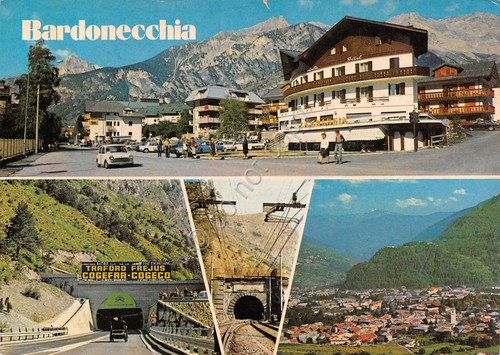 Cartolina bardonecchia vedute - cartolina,