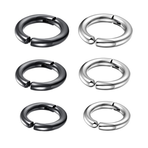 Pezzi clip acciaio - 6, titanio