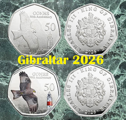 Moneta pence gibilterra - moneta,