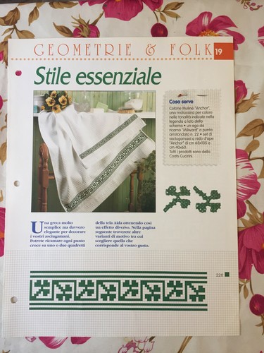 Schema punto croce - , ricamo