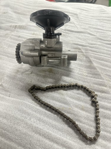 Pompa olio completa con catena - pompa,