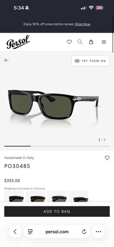 Persol po3048s occhiali - persol,