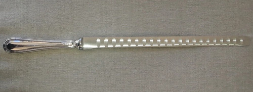 Coltello salmone inox argento - coltello,