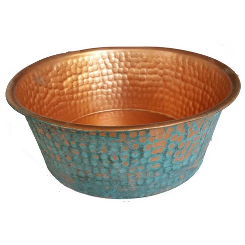 Centrotavola decorativo rame