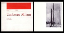 Catalogo mostra UMBERTO MILANI. Galleria del Milione - Milano 1972