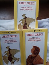 Lirici Greci Tradotti Da Poeti Italiani Contemporanei