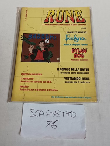 Dylan dog rivista rune - dylan,