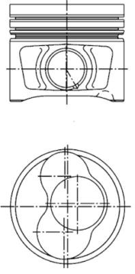 Per cilindro kolbenschmidt - per, 3-4