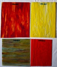 LOTTO PEZZI DI VETRO ARTISTICO