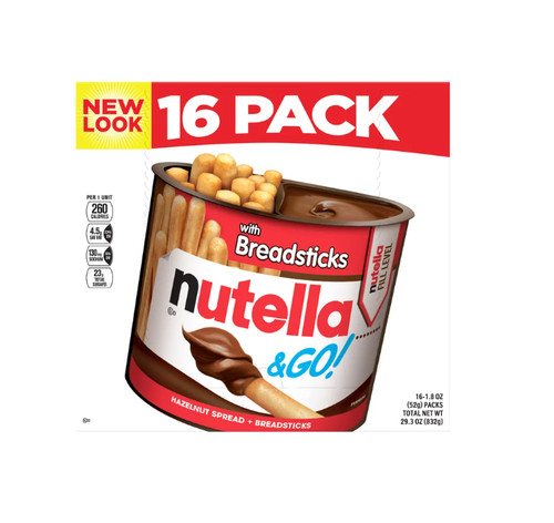 Nutella hazelnut and - go!,