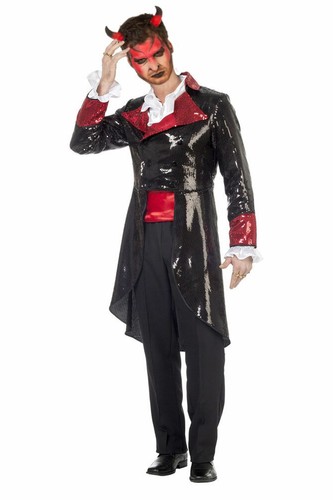 Costume diavolo halloween uomo - costume,