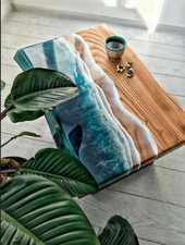 Tavolo in legno epossidico /