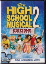 HIGH SCHOOL MUSICAL 2 DVD Edizione Integrale Zac Efron Versione Vendita M09325