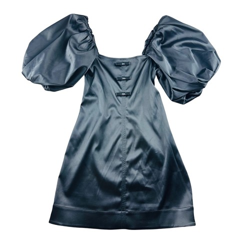 Ganni mini abito - 6, blu