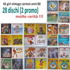 Sigle cartoni vintage 45 - tv,