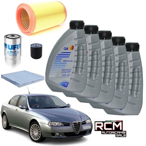 Kit tagliando alfa romeo 156 - kit,