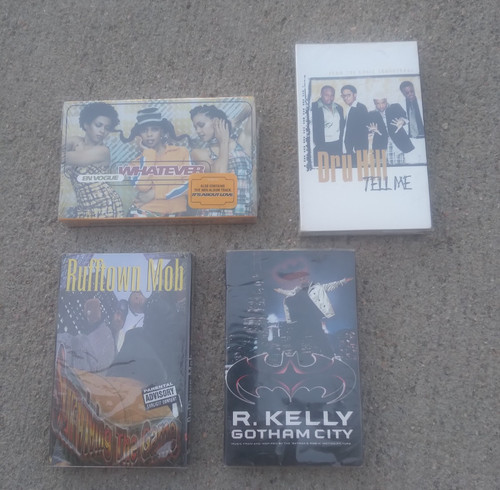 Vintage cassette tape lot - vintage, r&b