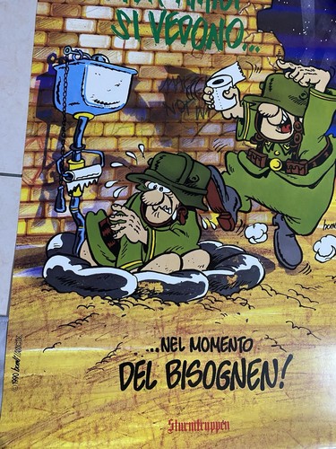 Poster bonvi sturmtruppen x - bonvi,
