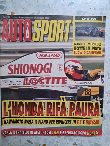 Autosport 1994 nannini - autosport, alfa