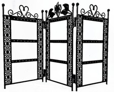 Espositore a libretto collane, bracciali, orecchini gioielli e bigiotteria