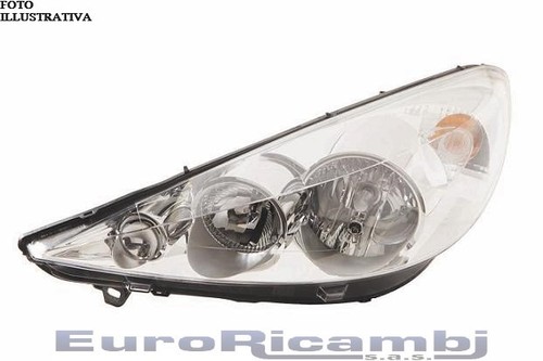 Faro per peugeot 206 - per, plus