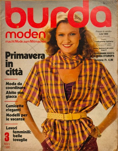 Burda moden marzo 1980 - burda,