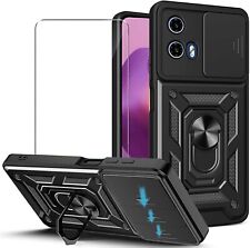 Custodia Cover + Vetro Temperato Per Motorola Moto G05 G15 G24 G34 G35 G55 G75