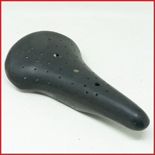 UNICANITOR SELLA VINTAGE PLASTICA NERA STRADA CORSA BICI BICICLETTA VECCHIA