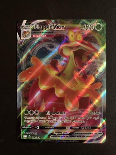 Pokémon carta flapple vmax - pokémon,