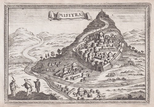Mystras presso sparta - mystras,