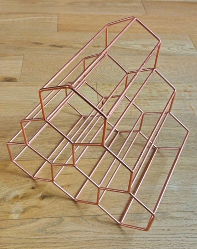 Bottle wine rack - wine, rose