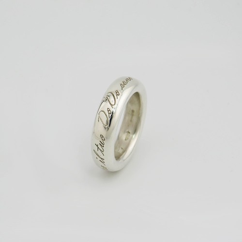 Anello fascia dodo pomellato - a,