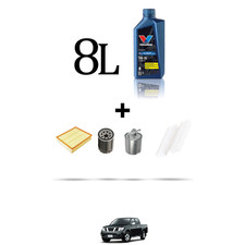 HOFFCAR Kit tagliando 4 FILTRI