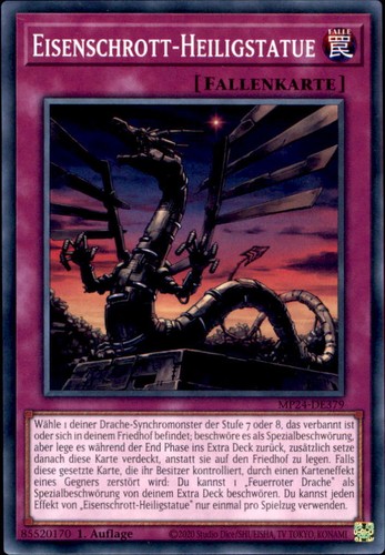 Yugioh mp24 de379 - yugioh, statua