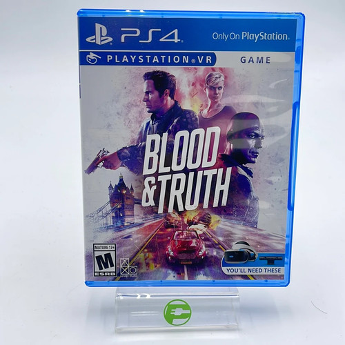 Blood truth playstation 4 - blood, &