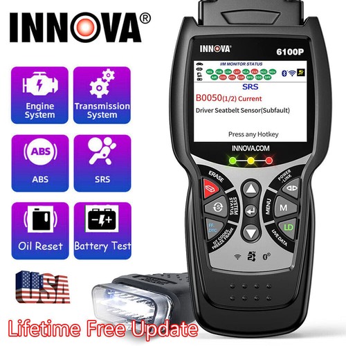 Innova 6100p obd2 - innova, abs