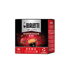 160 capsule Bialetti Caffè d'Italia Mokespresso Roma Gusto Intenso