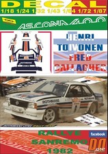 DECAL OPEL ASCONA 400