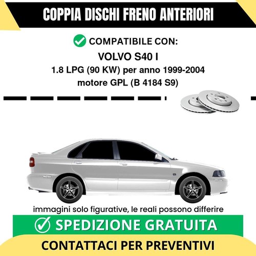Coppia dischi freno anteriori - coppia,