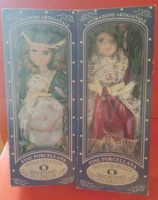 Coppia bambole in porcellana