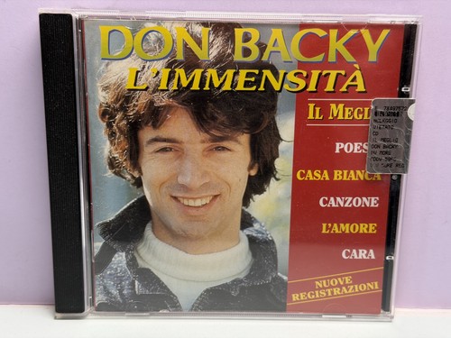 Don backy immensità cd - backy,