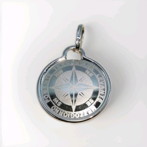 Ciondolo rosa dei venti - , oro