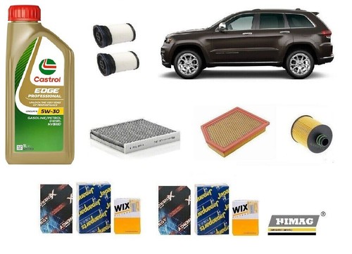 Kit filtri tagliando per jeep - filtri,