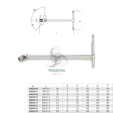 Chiave bussola torx - t,