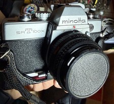 Minolta SRT 100X + Obbiettivo 135 + Flash OCCASIONE!!