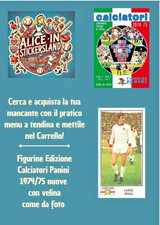 Panini calciatori 1974/75