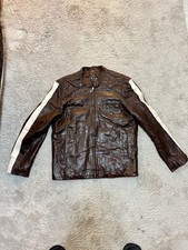 K.A Designs Giacca Pelle Uomo