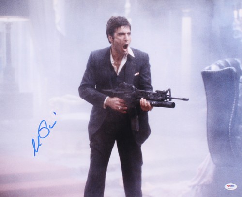 Pacino signed scarface - al, "scarface"