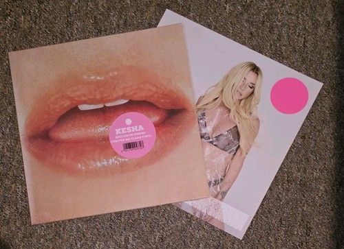 Kesha period dot signed vinyl - period,