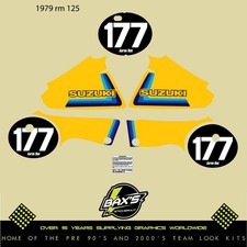 Kit Grafica Rm 125 1979 Evo Kx